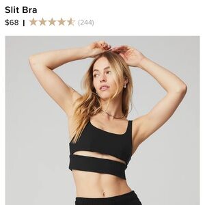 Alo Yoga Slit Bra